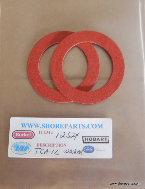 BUTCHER BOY FIBER WASHER PART 12524 FIS MODEL TCA12 FITS ON WORM FEED SCREW